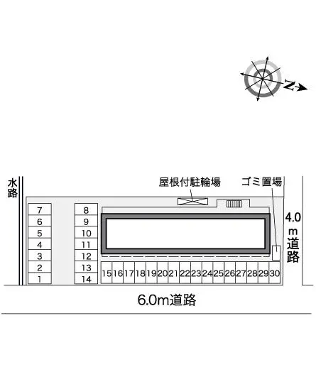 ★手数料０円★豊橋市大岩町　月極駐車場（LP）